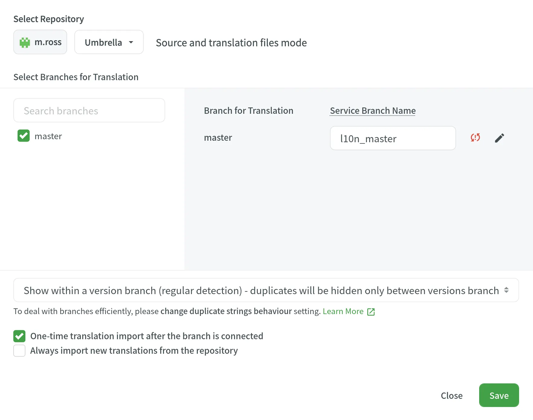 GitHub Integration Unconfigured